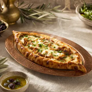 Chicken Gyro Mozzarella Pide