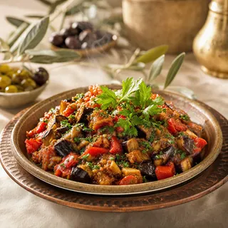 Eggplant with Sauce
