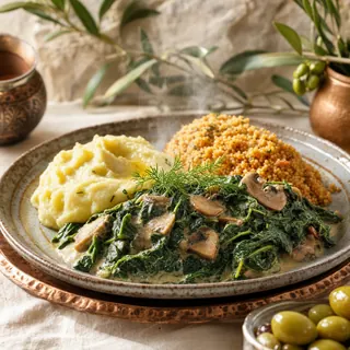 Spinach Plate