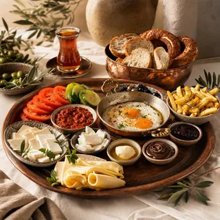 Turkish Traditional Breakfast