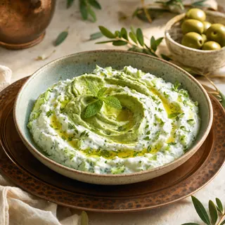 Tzatziki and Avocado Dip